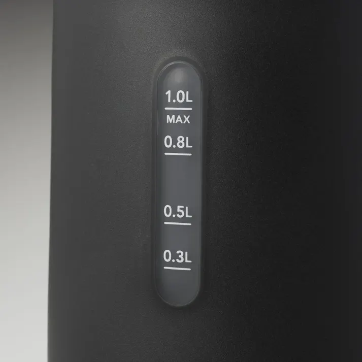 持ちやすく注ぎやすい 転倒湯漏れ防止ケトル ダークグレー CZ-SYK1200-DGY