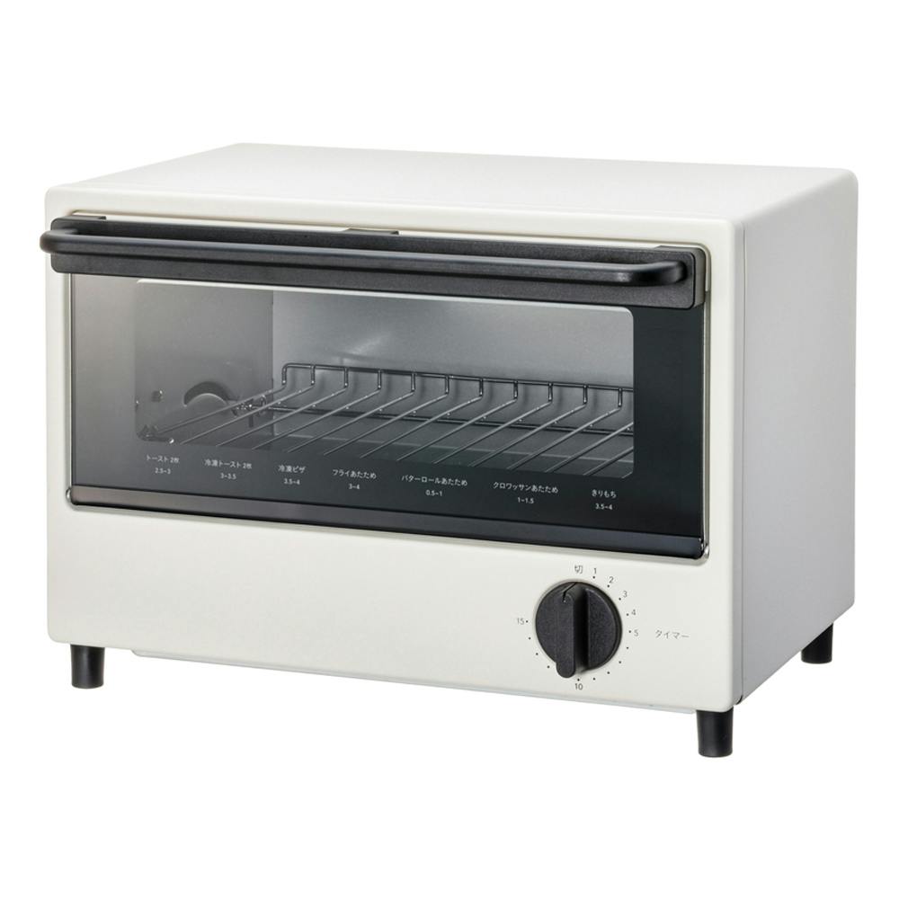 オーブントースター 2枚焼き ホワイト CZ-KOT90WH