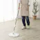コンパクトに収納できる回転モップ
