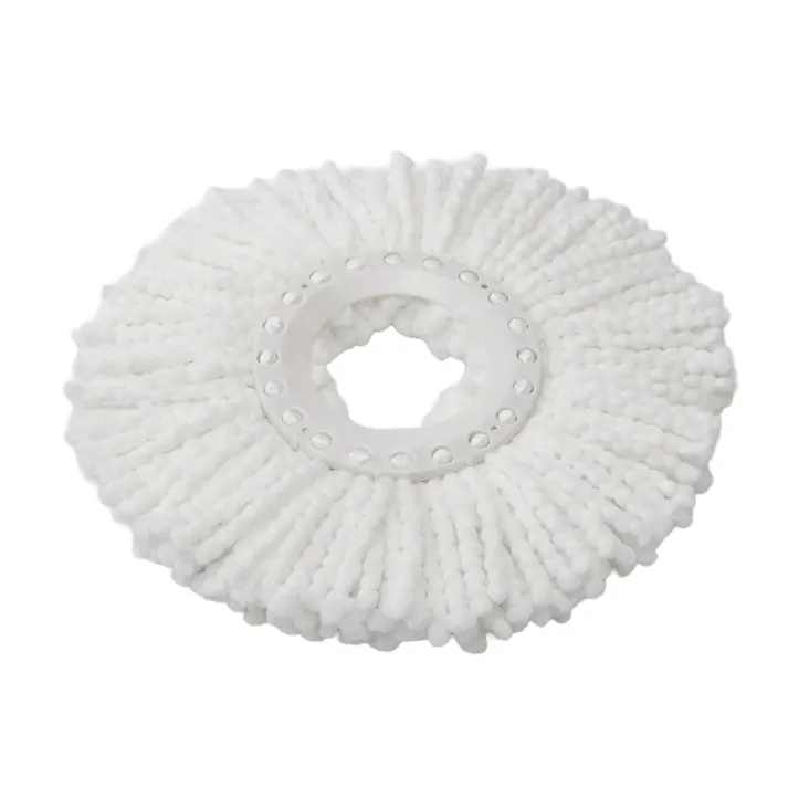 コンパクトに収納できる回転モップ 交換用ヘッド