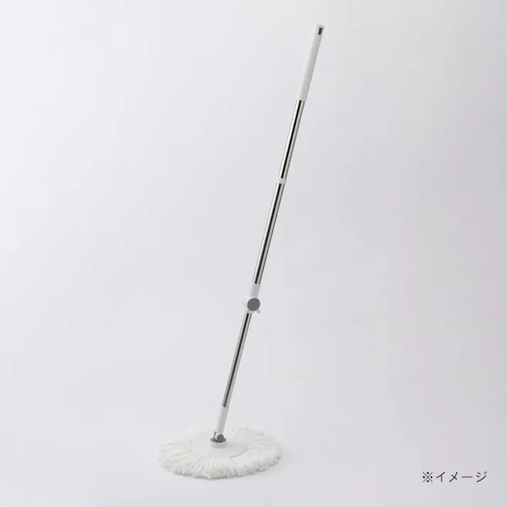 コンパクトに収納できる回転モップ 交換用ヘッド