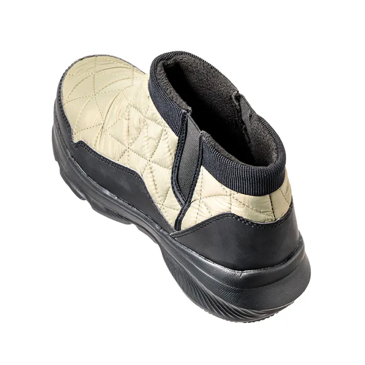 Hot fine サイドゴア リップストップ 防寒シューズ カーキ LL 26.5cm-27.0cm