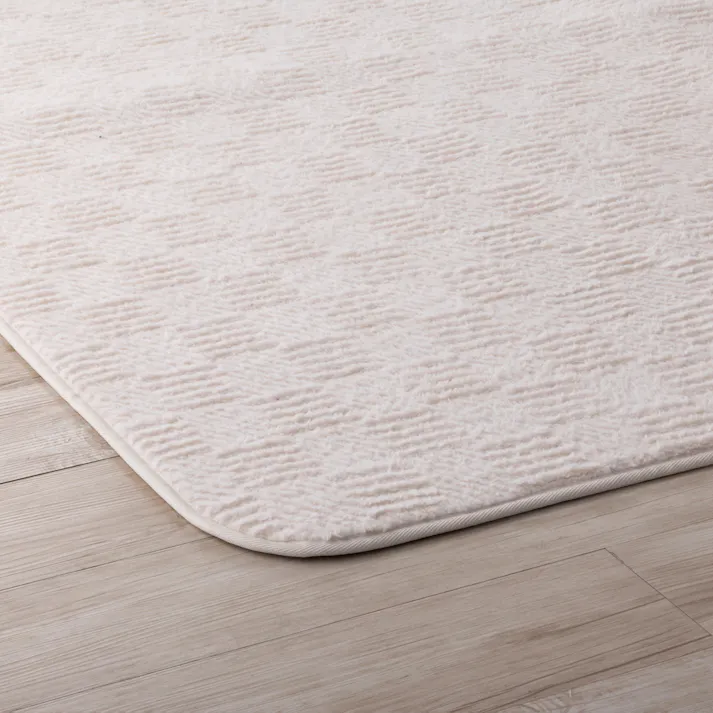 保温性のあるラグ Pitapa トイプー 幅185cm 奥行185cm