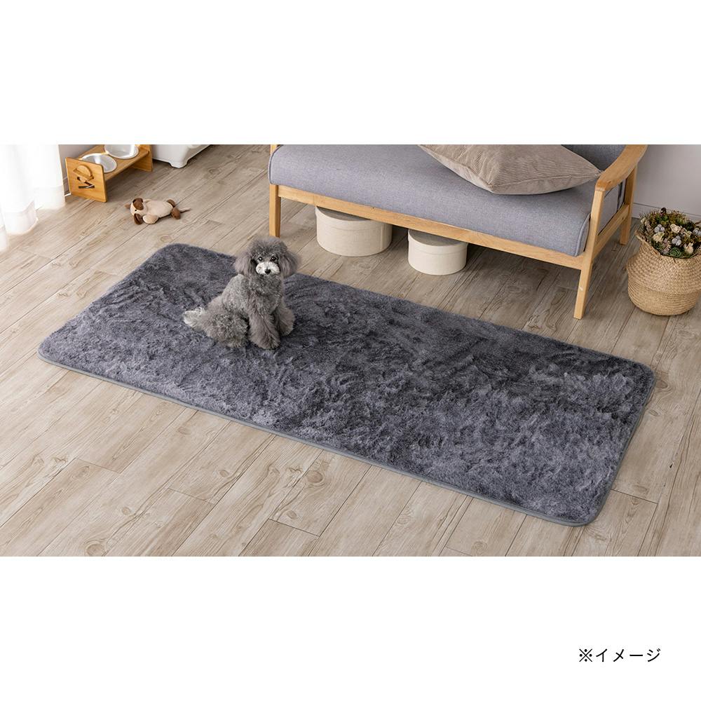 保温性のあるラグ Pitapa ファー 幅80cm 奥行180cm | ラグ・カーペット