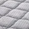 &Pet洗えるクッションキルトラグ シルバー 幅185cm 奥行185cm