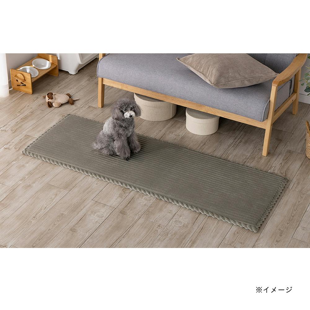 ＆Pet洗えるクッションラグ グリーン 幅50cm 奥行150cm | ラグ