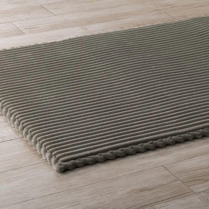 &Pet洗えるクッションラグ グリーン 幅80cm 奥行180cm