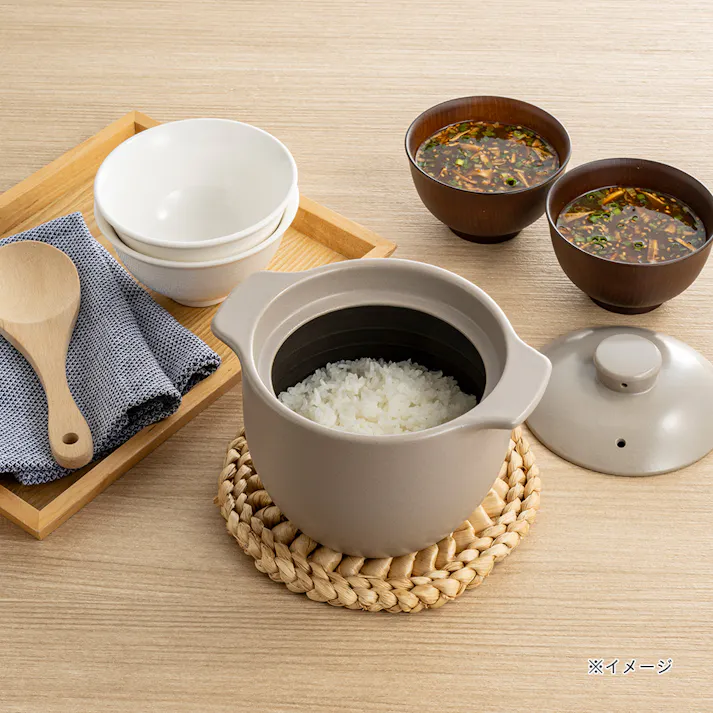 レンジで楽チン 炊飯鍋