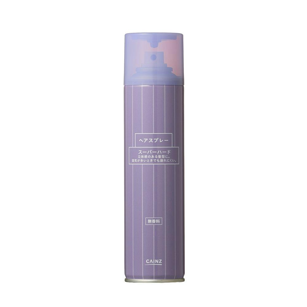 カインズ ヘアスプレー スーパーハード 無香料 180ml
