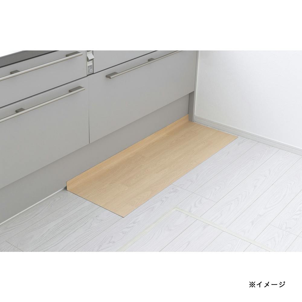 すき間を埋める吸着マットL-Fit45120N ナチュラル 幅45cm 奥行120cm 厚み2mm