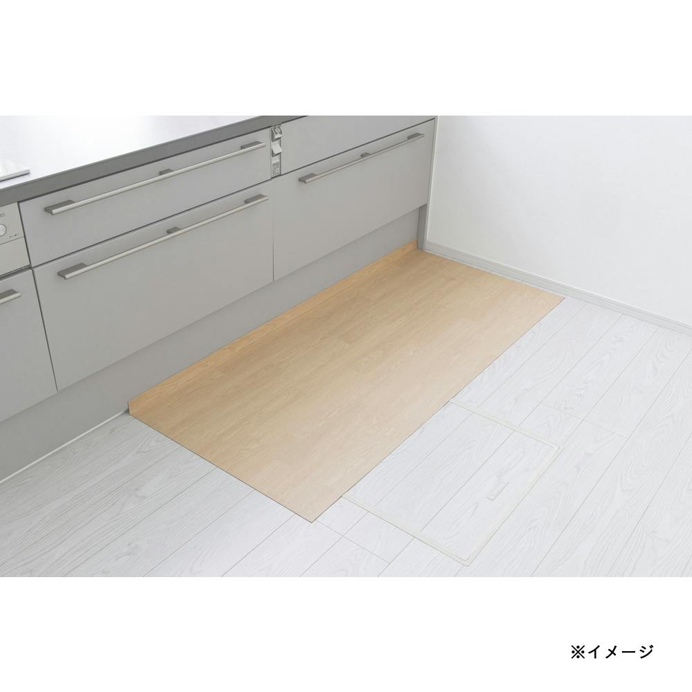 すき間を埋める吸着マットL-Fit80170NA ナチュラル 幅80cm 奥行170cm 厚み2mm