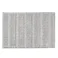 吸水バスマット ボーダー グレー 幅50cm 奥行35cm