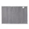 吸水バスマット ボーダー グレー 幅50cm 奥行35cm