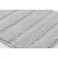 吸水バスマット ボーダー グレー 幅50cm 奥行35cm