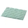すべりにくい吸水バスマット ブロック ミントグリーン 幅50cm 奥行35cm