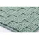 すべりにくい吸水バスマット ブロック ミントグリーン 幅60cm 奥行45cm