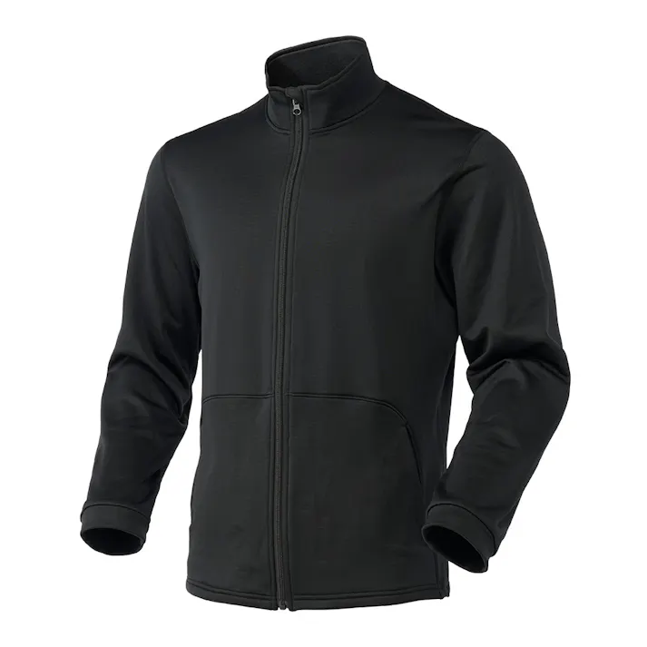 Hot fine ブロックフリースジャケット ブラック LL