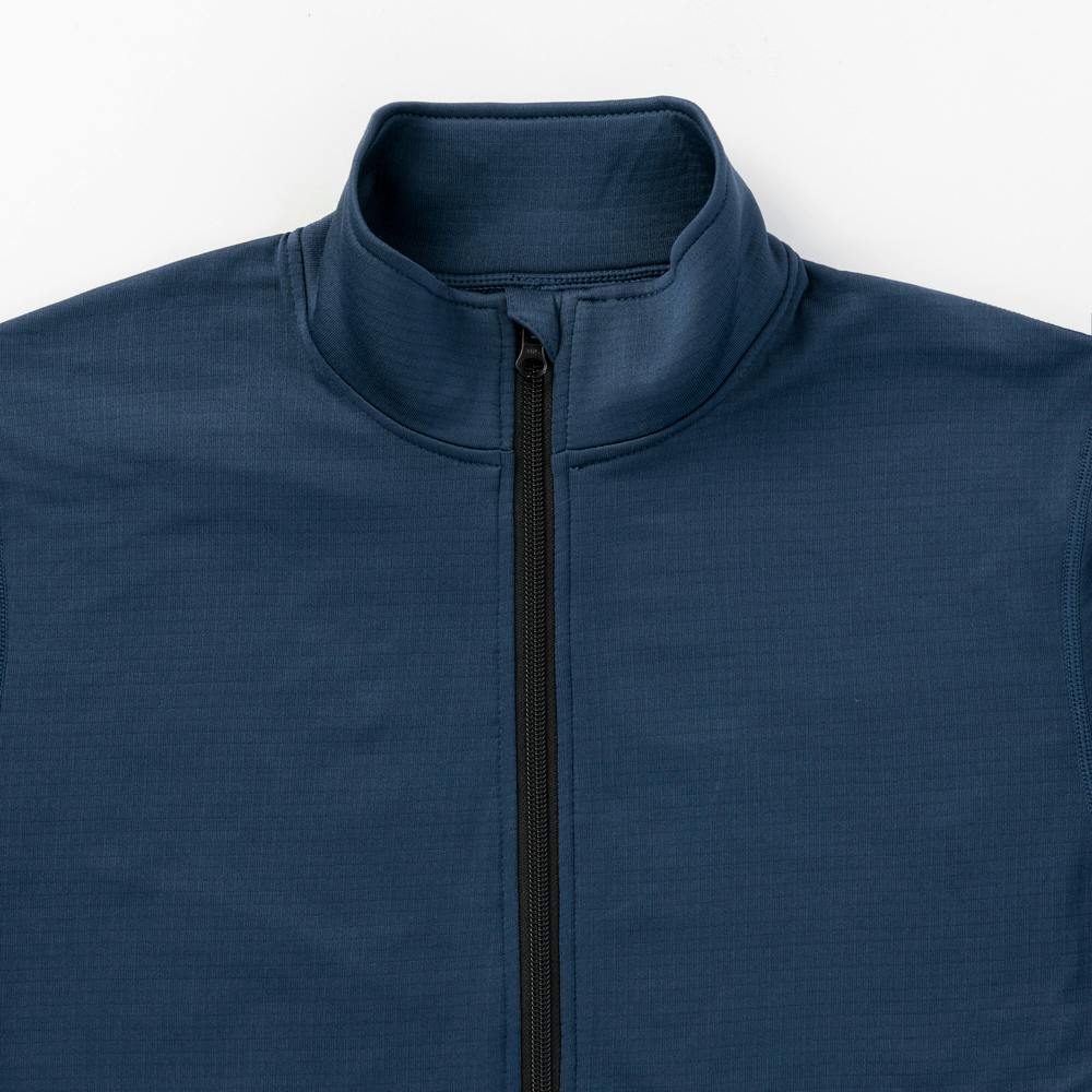 Hot fine ブロックフリースジャケット ネイビー M | 作業着・作業服