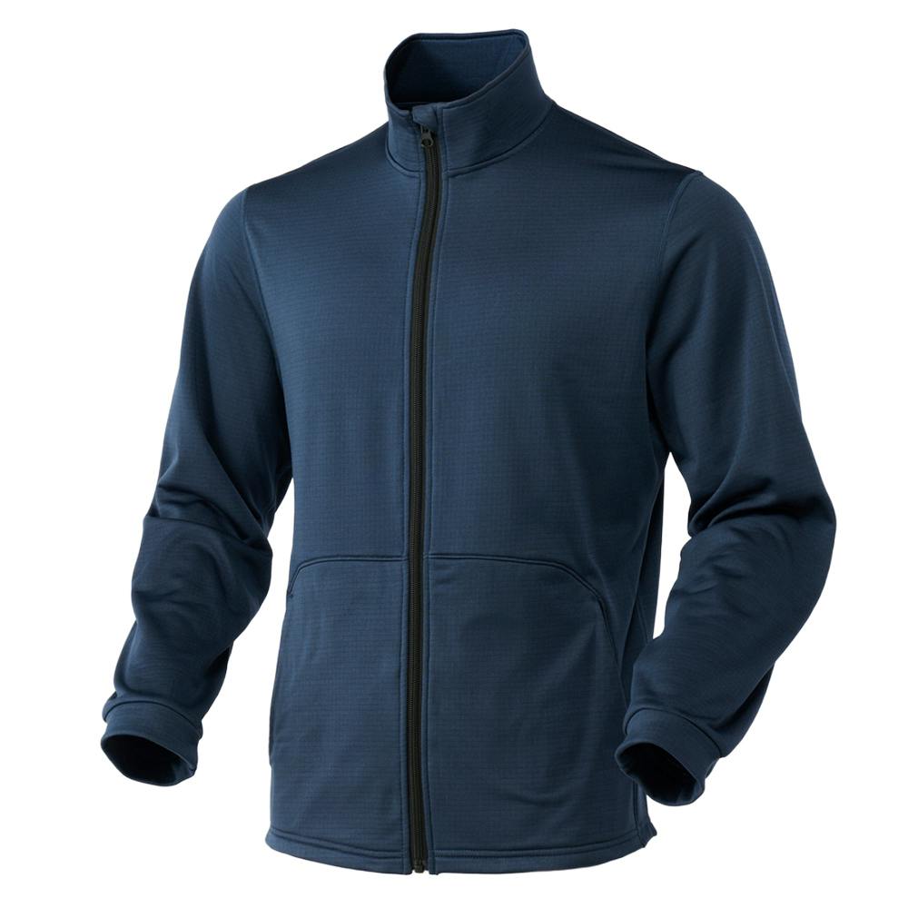 Hot fine ブロックフリースジャケット ネイビー L シャツ・ブルゾン Hot fine ブロックフリースジャケット ネイビー L シャツ・ブルゾン