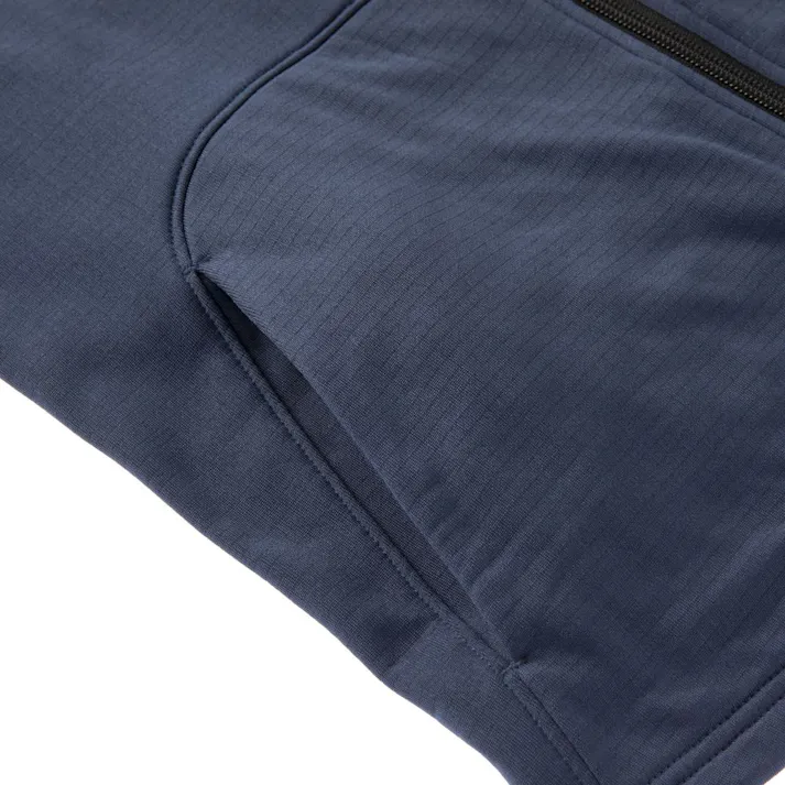 Hot fine ブロックフリースジャケット ネイビー 3L