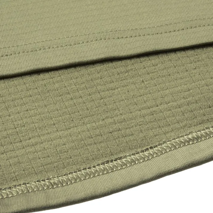 Hot fine ブロックフリースジャケット カーキ M