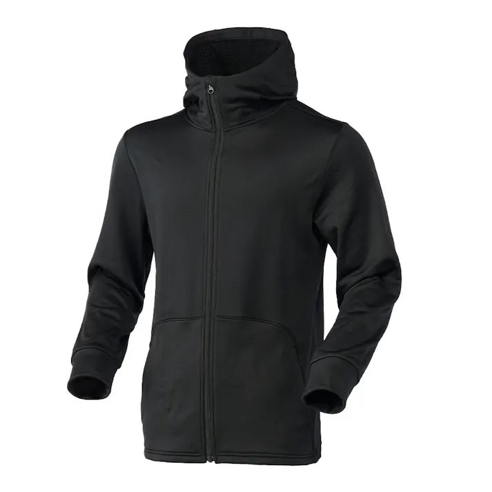 Hot fine ブロックフリースパーカー ブラック M