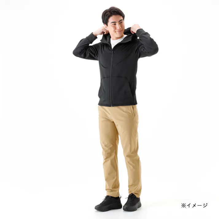 Hot fine ブロックフリースパーカー ブラック M