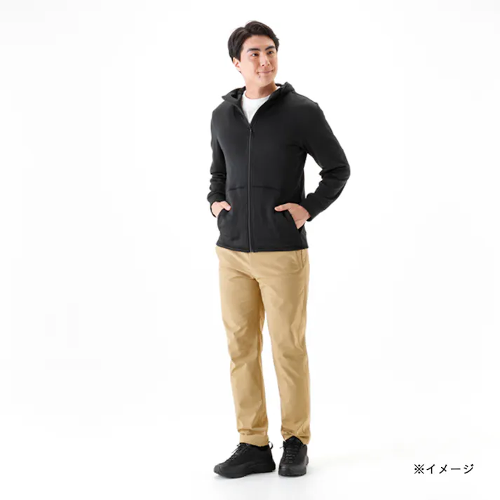 Hot fine ブロックフリースパーカー ブラック M