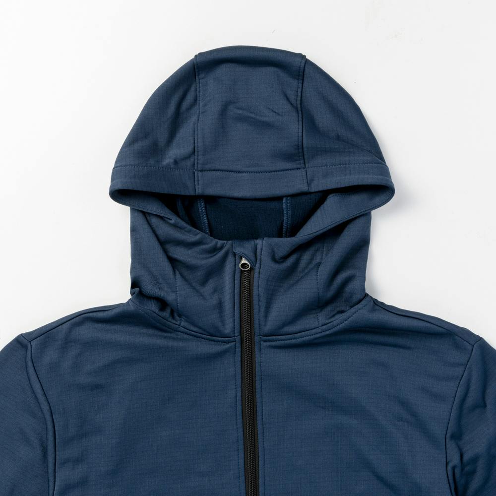 papier ブロックンパーカー　ネイビー papier ブロックンパーカー ネイビー