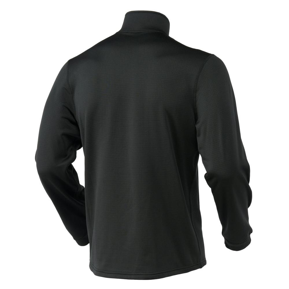 Hot fine ブロックフリースハーフジップ ブラック L | 作業着・作業服