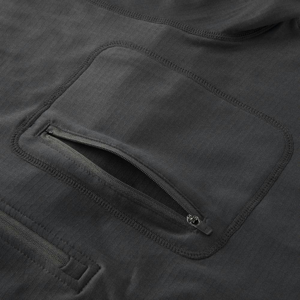 Hot fine ブロックフリースハーフジップ ブラック L | 作業着・作業服