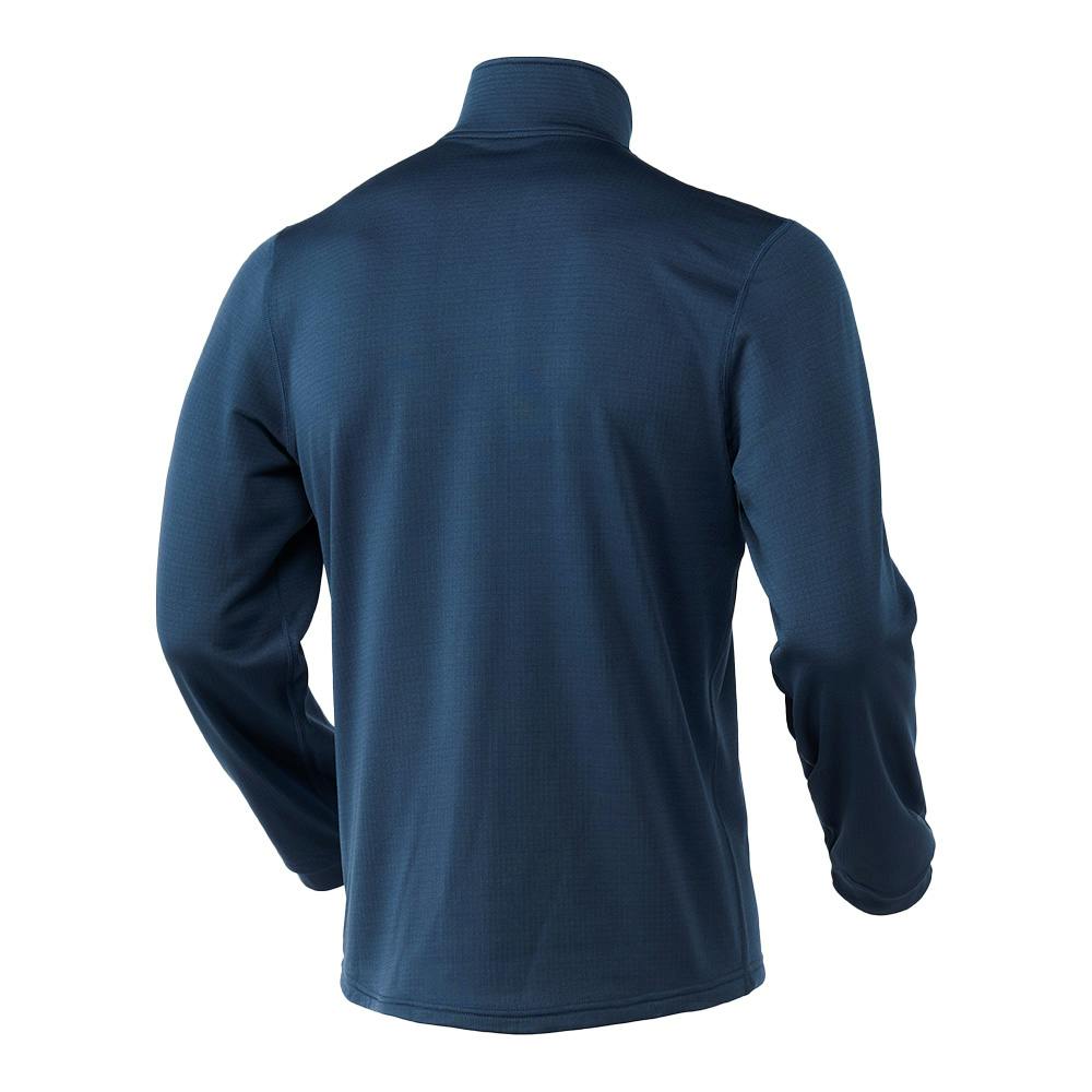 Hot fine ブロックフリースハーフジップ ネイビー L | 作業着・作業服