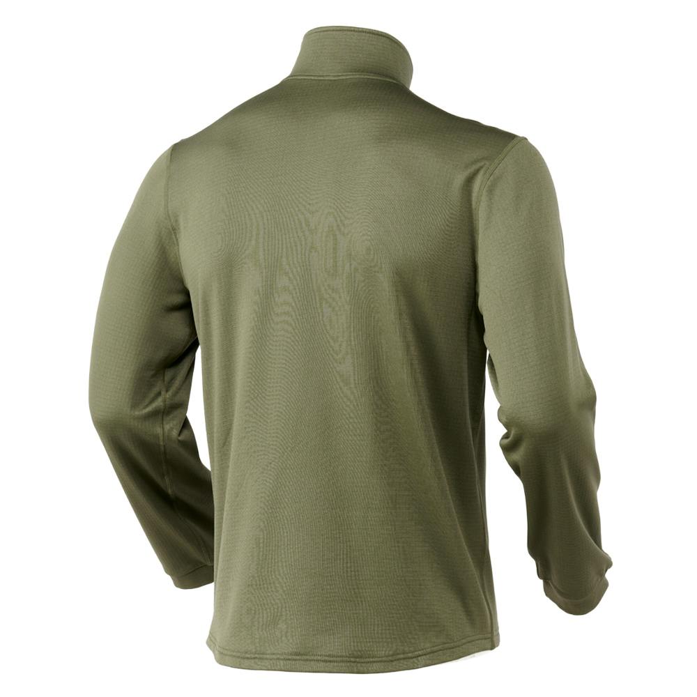 Hot fine ブロックフリースハーフジップ カーキ 3L | 作業着・作業服