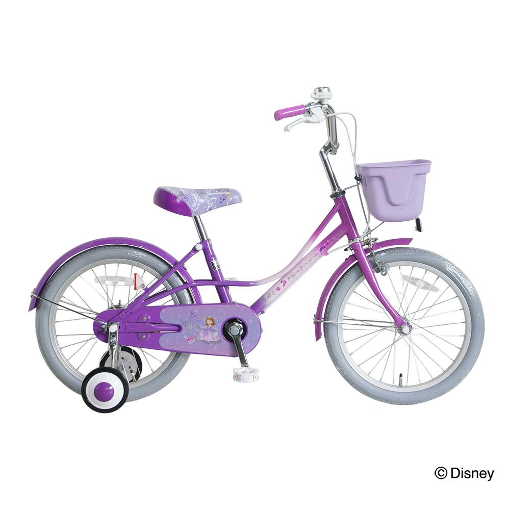 【自転車】26年モデル ディズニー幼児車 ちいさなプリンセス ソフィア 18インチ