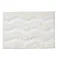 すべりにくい吸水バスマット ウェーブ ホワイト 幅50cm 奥行35cm