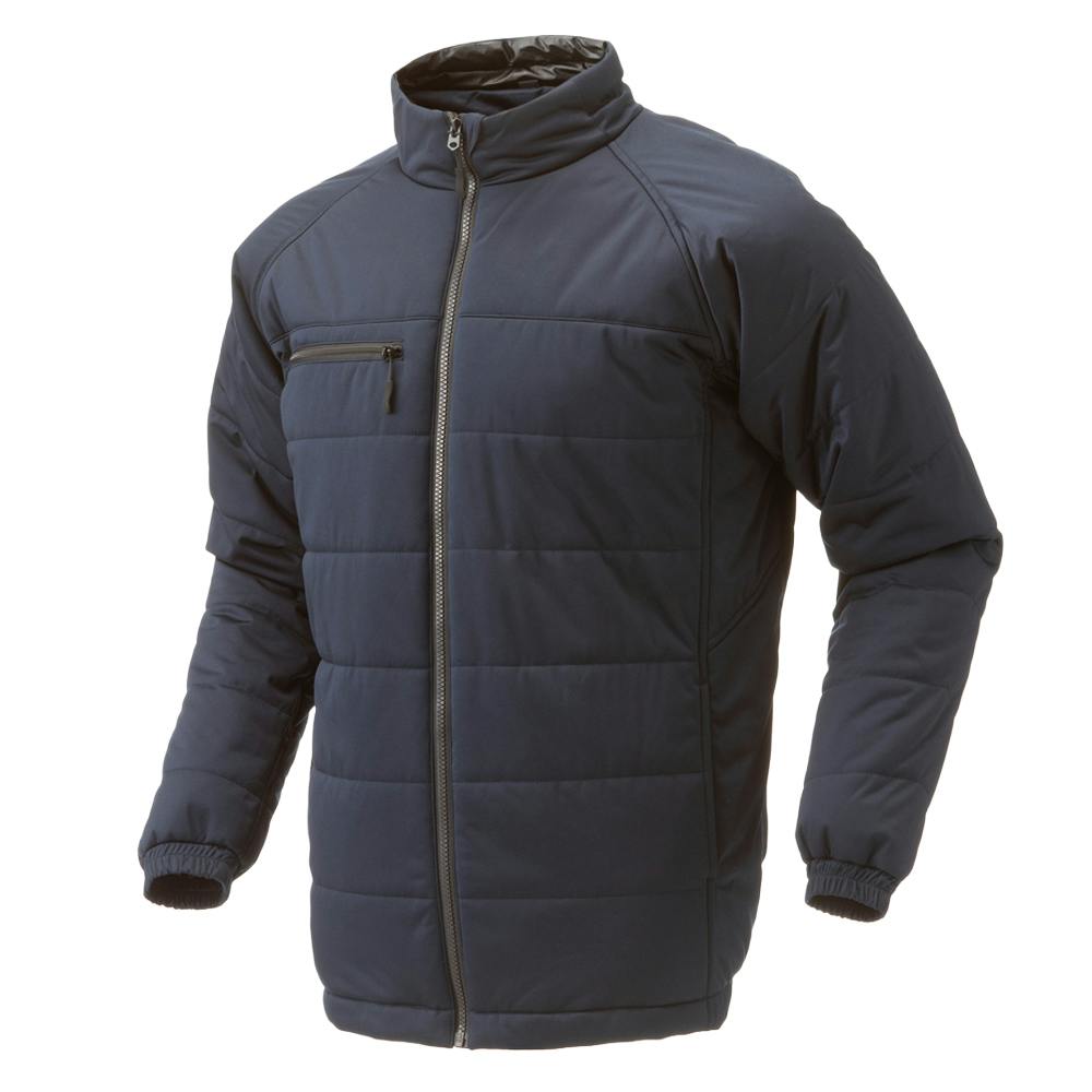 Hot fine 防風防寒 ストレッチブルゾン ネイビー M