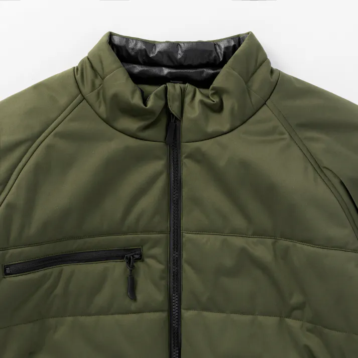 Hot fine 防風防寒 ストレッチブルゾン カーキ LL