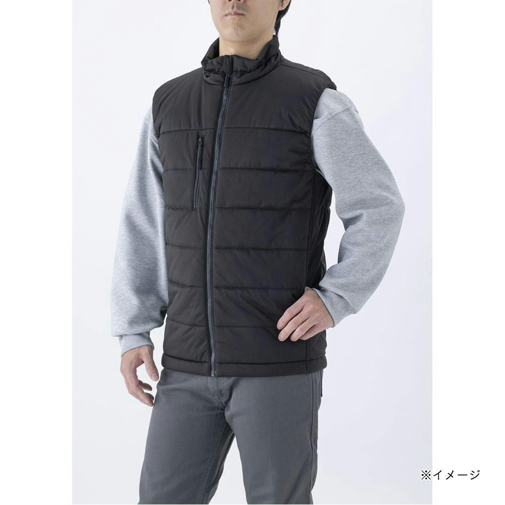 【美品】【路面店購入】本物VALLESEベスト(防水) 最安値 Hot fine 防風防寒 ストレッチベスト ブラック L | 作業着・作業服