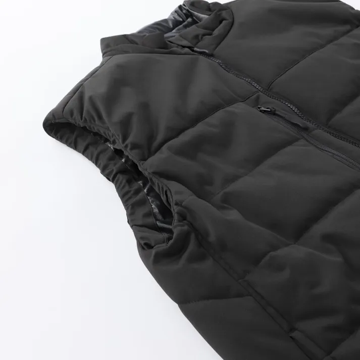 Hot fine 防風防寒 ストレッチベスト ブラック LL