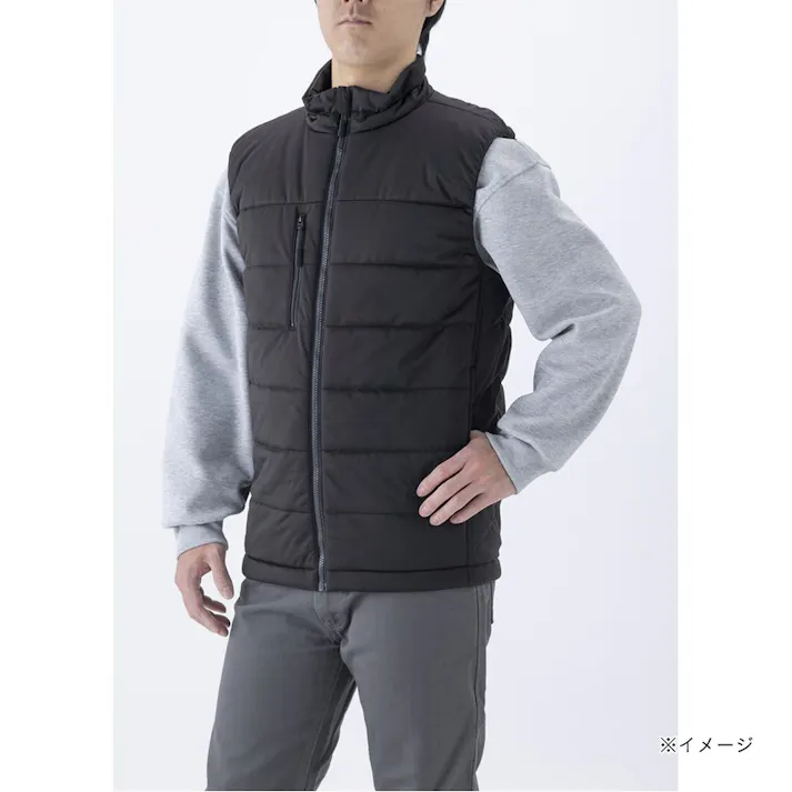 Hot fine 防風防寒 ストレッチベスト ブラック LL