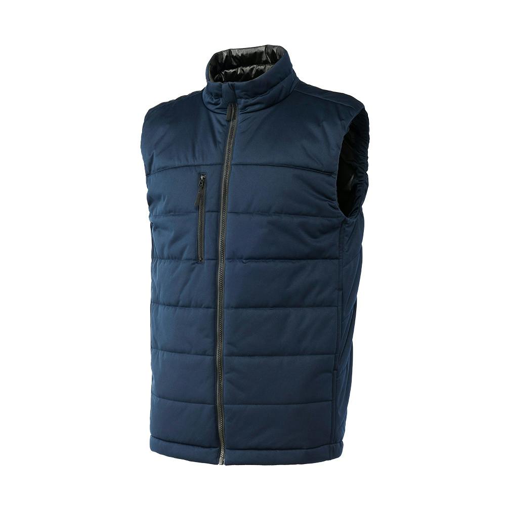 Hot fine 防風防寒 ストレッチベスト ネイビー M