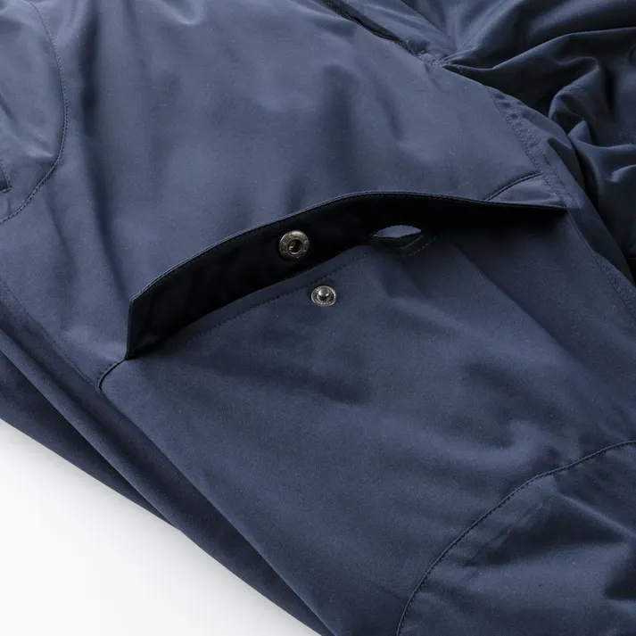 Hot fine 防風防寒 ストレッチパンツ ネイビー L