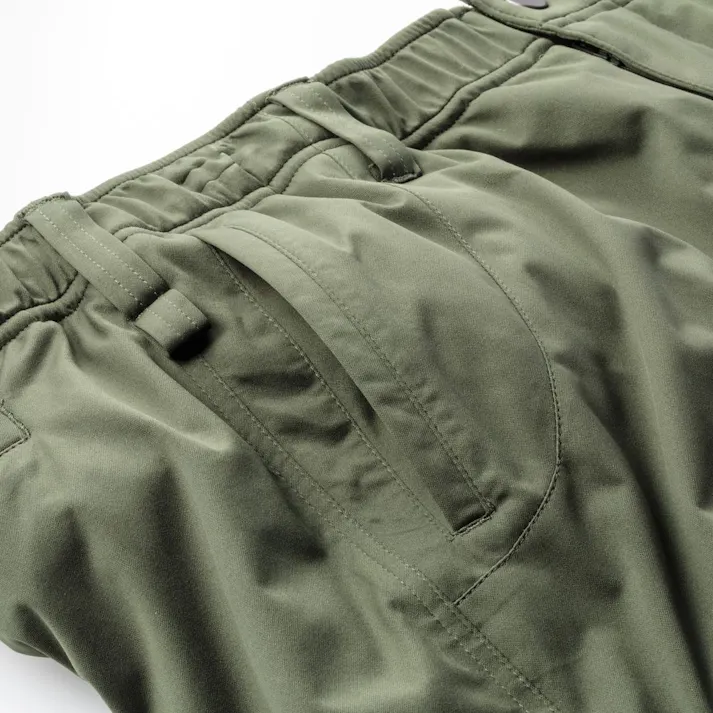 Hot fine 防風防寒 ストレッチパンツ カーキ 3L