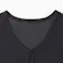 カインズ 寒くても暑くても快適インナーTシャツ 半袖 V首 ブラック 3L