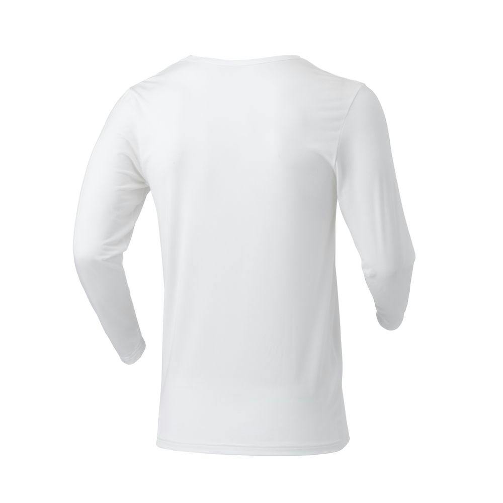 カインズ 寒くても暑くても快適インナーTシャツ 長袖 V首 ホワイト 3L