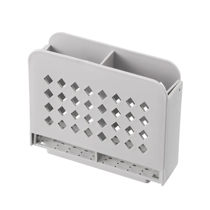 水切りスタンド付き吸水マット グレー Sサイズ 幅23cm 奥行46cm