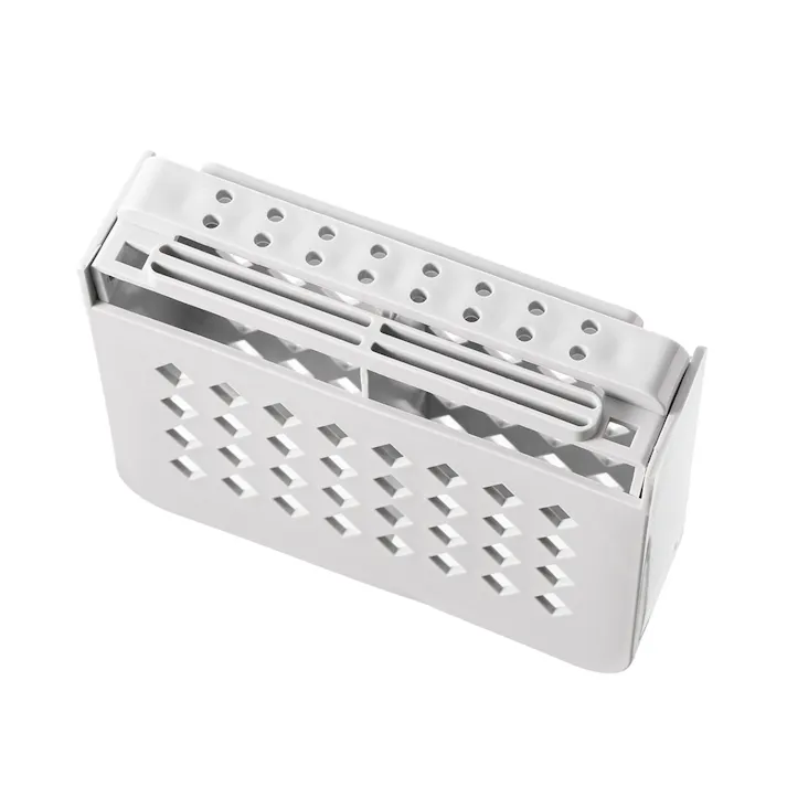 水切りスタンド付き吸水マット グレー Sサイズ 幅23cm 奥行46cm