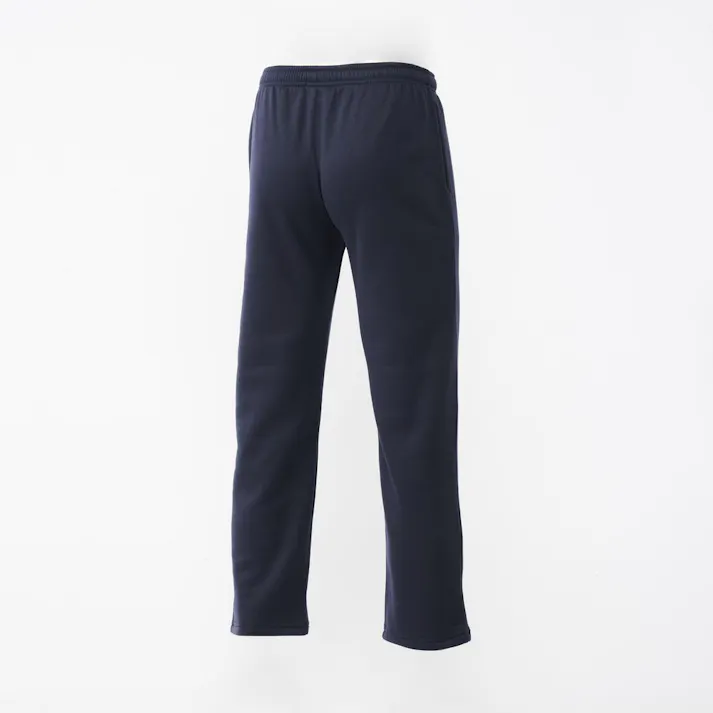 Hot fine 軽くてあたたかい裏起毛ルームウェア 上下セット 保温 ストレッチ ネイビー M