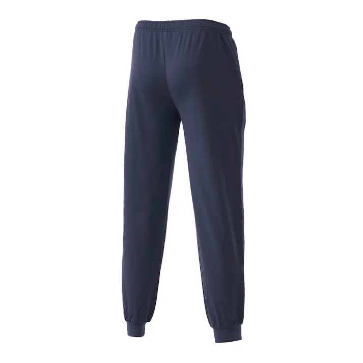 Hot fine 軽くてあたたかい裏起毛パンツ ネイビー M