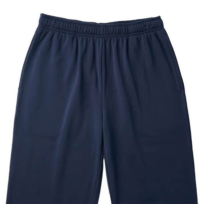 Hot fine 軽くてあたたかい裏起毛パンツ ネイビー LL